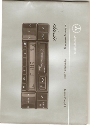 Betriebsanleitung auto radio - ,