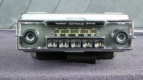 P46 oldtimer autoradio becker - autoradio,