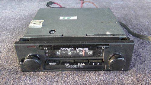 P25 oldtimer autoradio becker - autoradio,