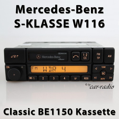 Original mercedes w116 radio - mercedes,