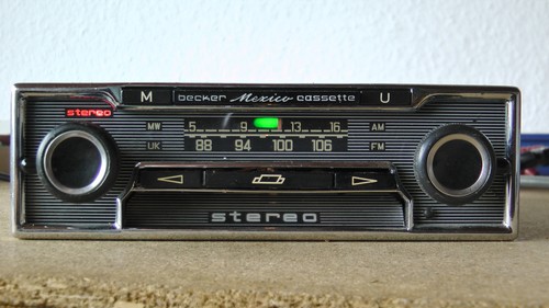 P10 oldtimer autoradio becker - oldtimer,