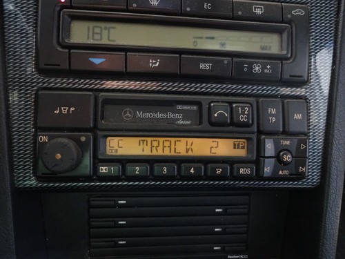 Mercedes klasse w202 radio - mercedes,